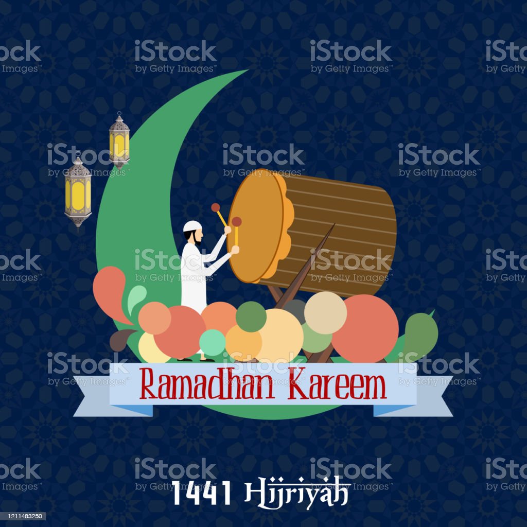 Detail Bedug Ramadhan Vector Nomer 58
