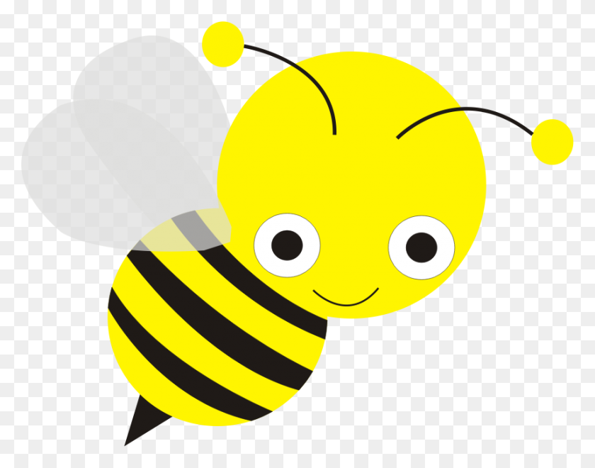 Detail Bee Clipart No Background Nomer 6