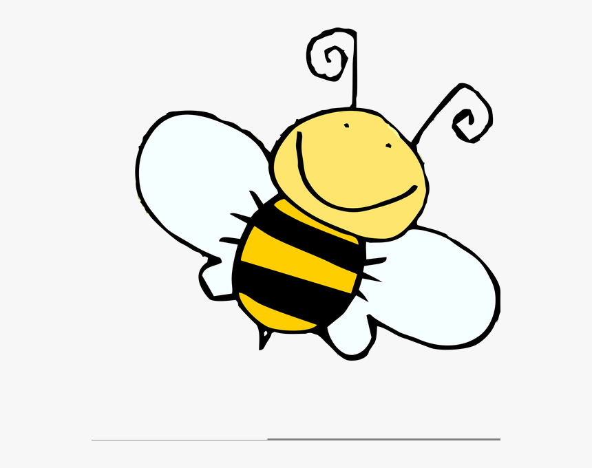 Detail Bee Clipart Transparent Background Nomer 3