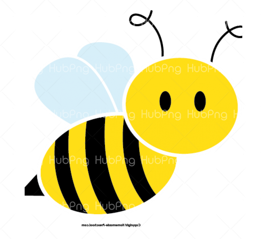 Detail Bee Clipart Transparent Background Nomer 29