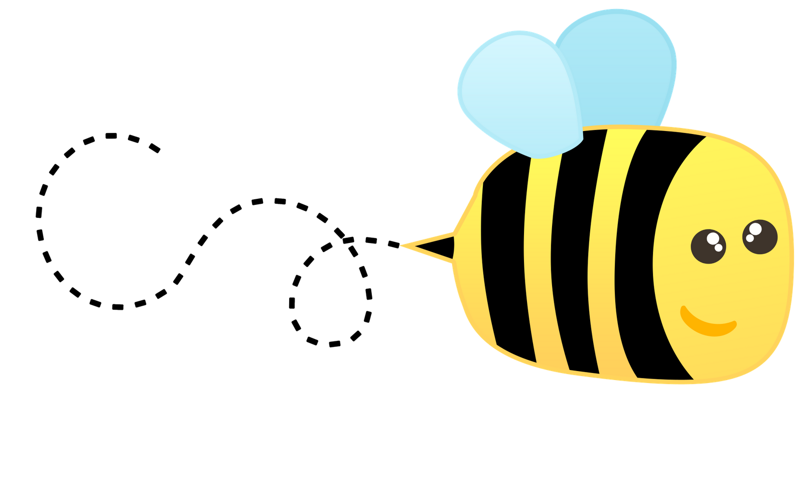 Detail Bee Free Clipart Nomer 16