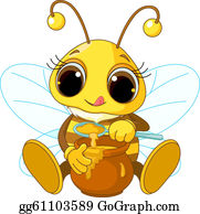 Detail Bee Free Clipart Nomer 26
