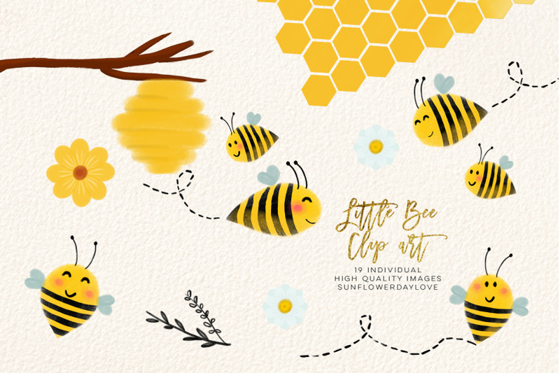 Detail Bee Images Clipart Nomer 24