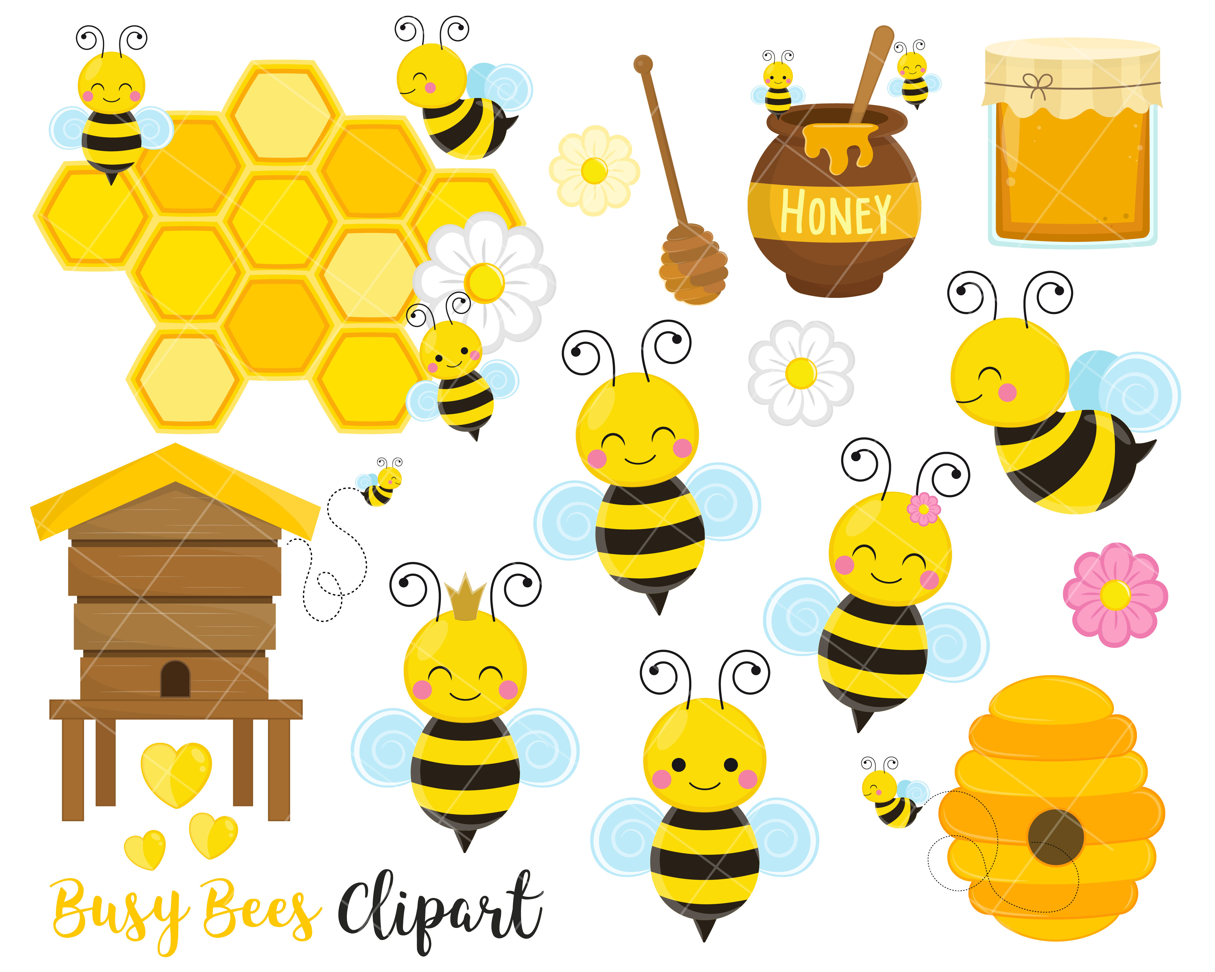 Detail Bee Images Clipart Nomer 47