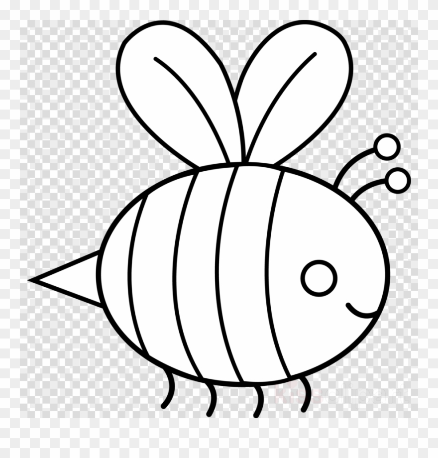 Detail Bee Outline Png Nomer 11