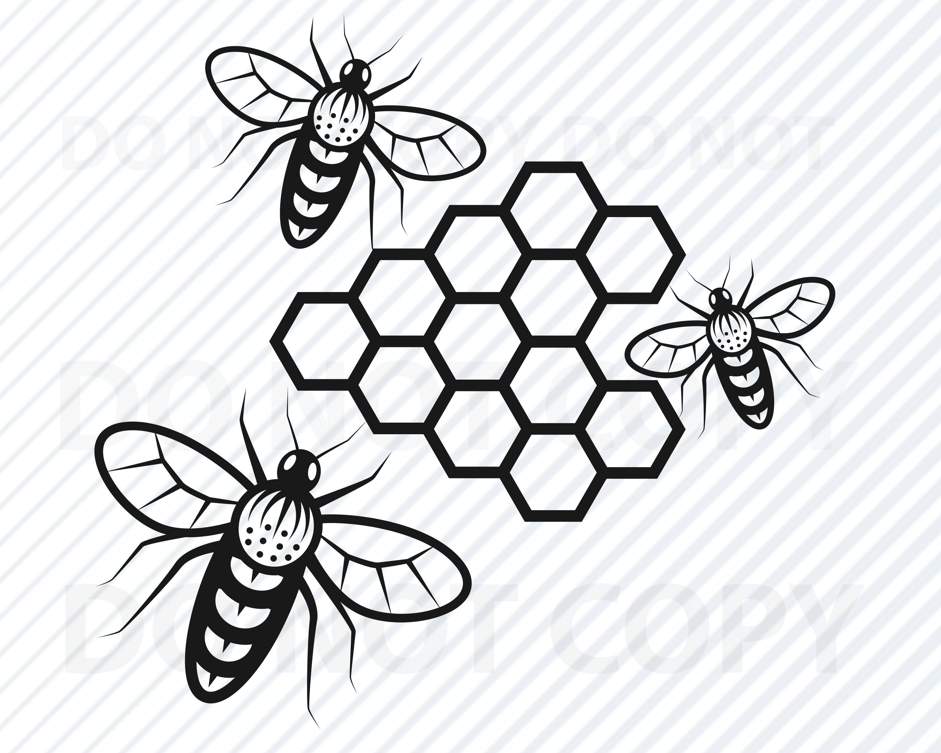 Detail Bee Vector Png Nomer 50