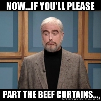 Giant Beef Curtains