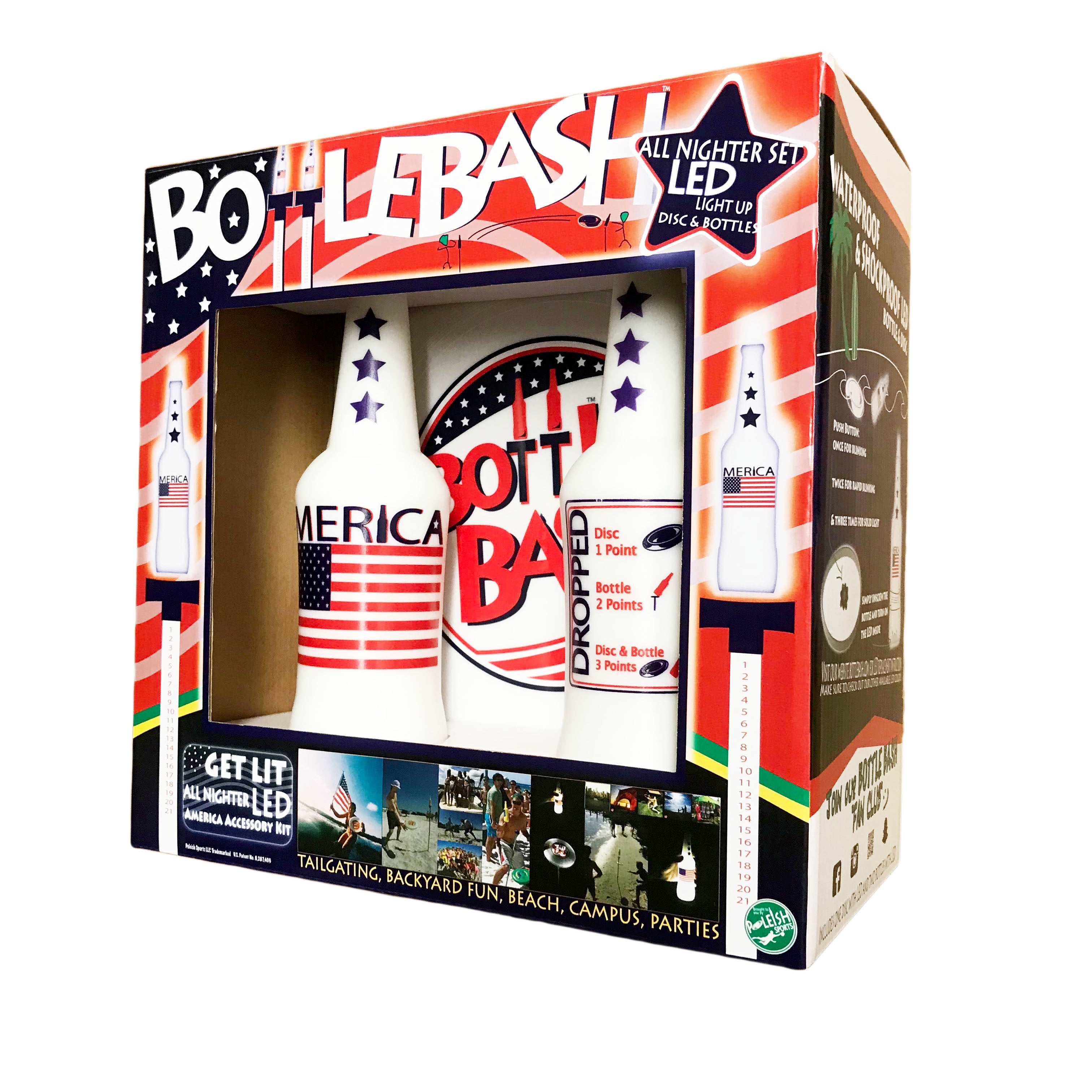 Detail Beer Bottle Game With Frisbee Nomer 45