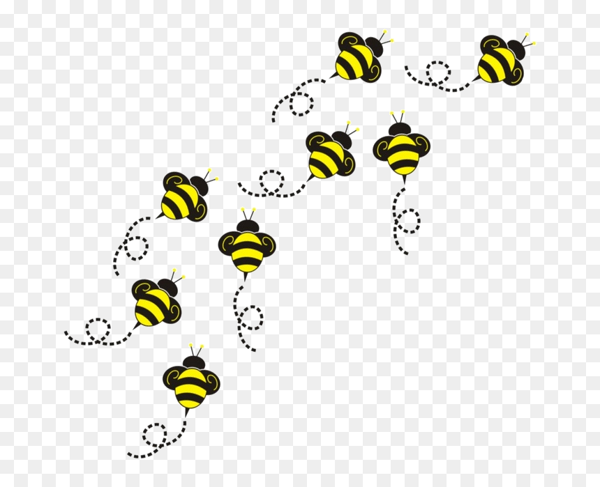Detail Bees Transparent Nomer 40