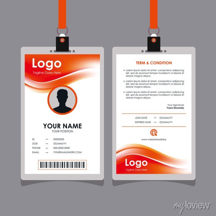 Detail Beground Id Card Nomer 37