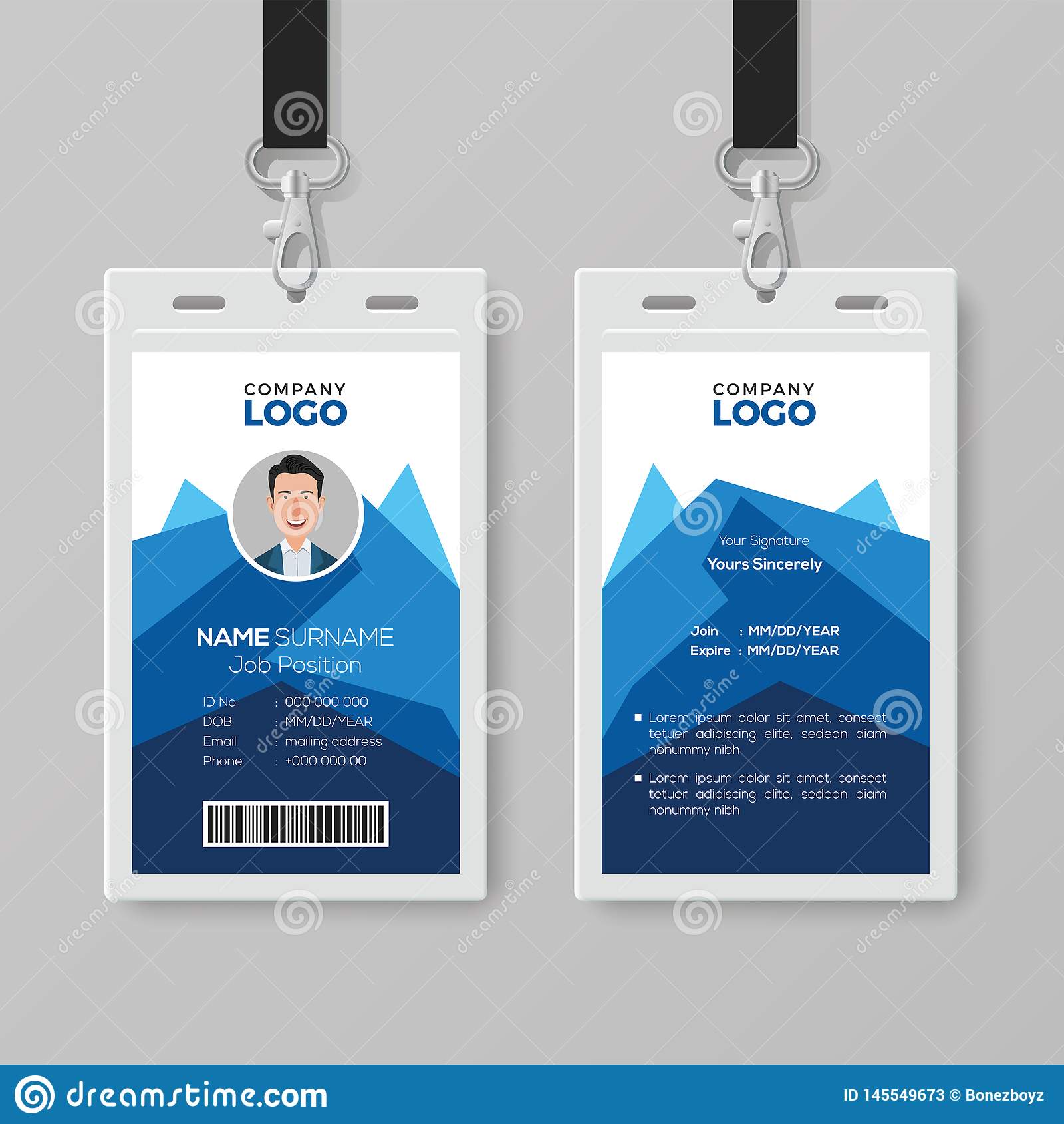 Detail Beground Id Card Nomer 9