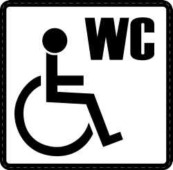 Detail Behinderten Wc Piktogramm Nomer 7