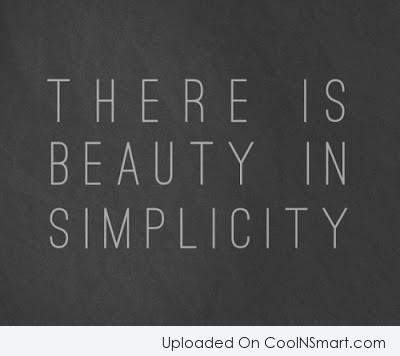 Detail Being Simple Beauty Quotes Nomer 11