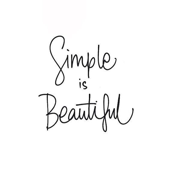 Detail Being Simple Beauty Quotes Nomer 4