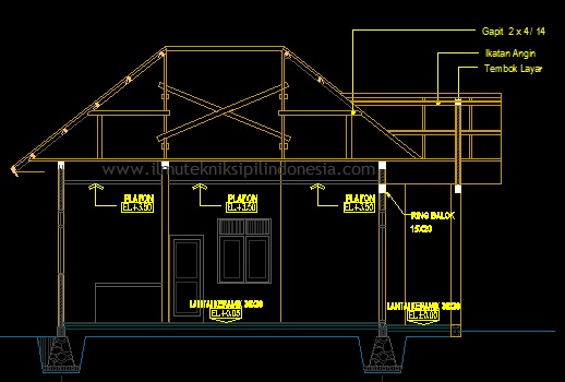 Detail Belajar Autocad 2007 Desain Rumah Nomer 22