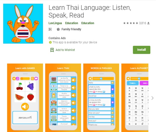 Detail Belajar Bahasa Thailand Untuk Pemula Nomer 25