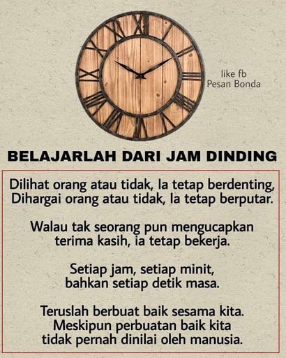 Detail Belajar Dari Jam Dinding Nomer 5