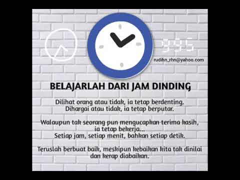 Detail Belajar Dari Jam Dinding Nomer 8