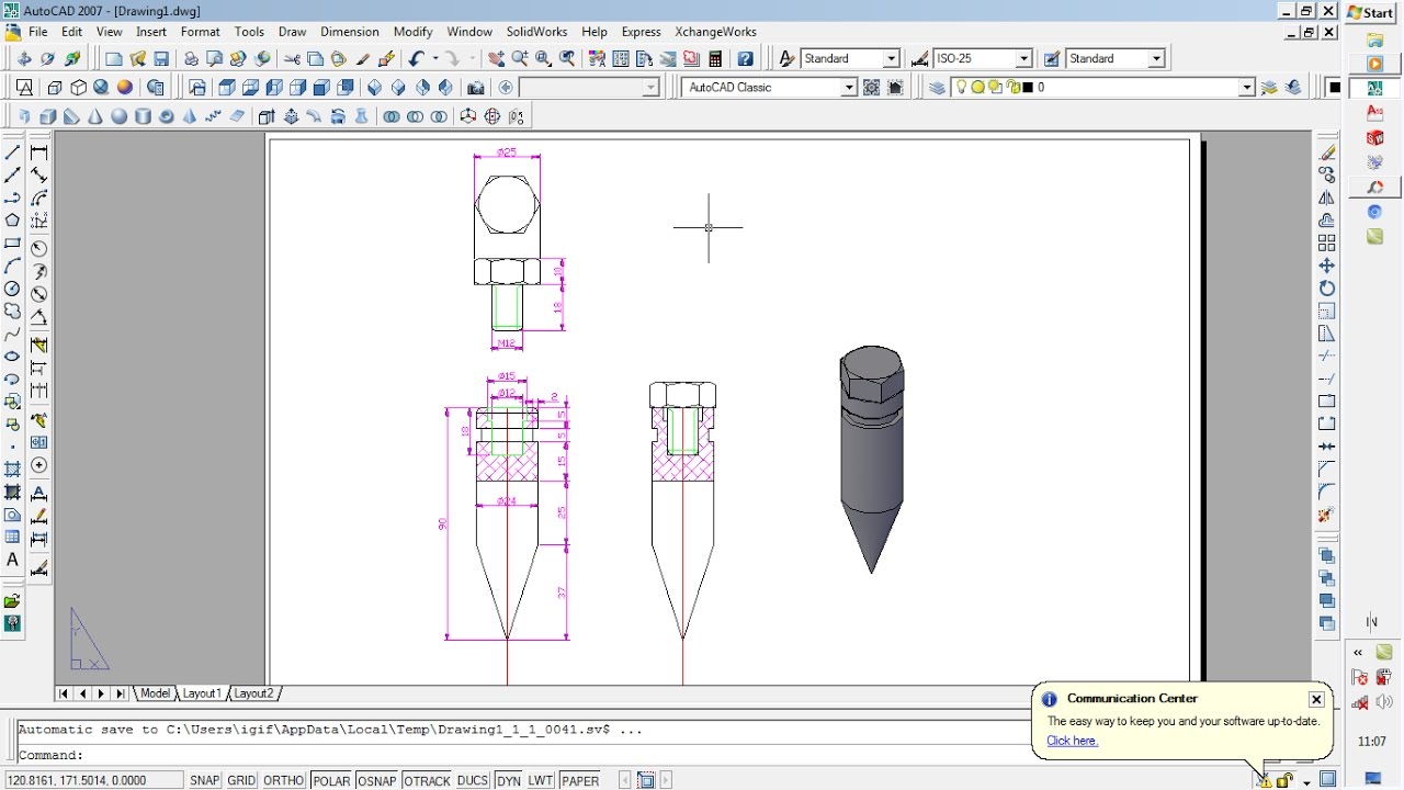 Detail Belajar Dasar Autocad 2007 Nomer 2