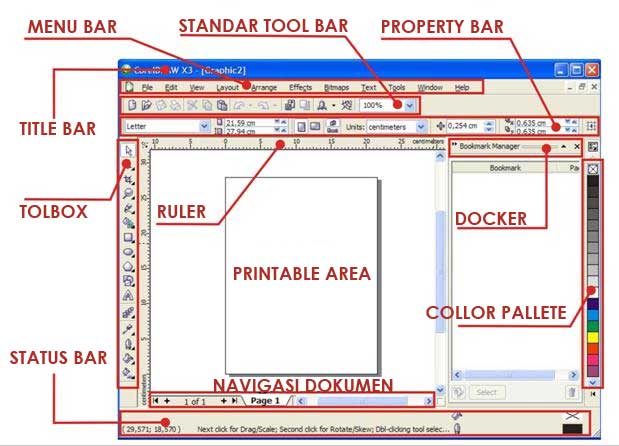 Detail Belajar Desain Corel Draw X7 Nomer 40