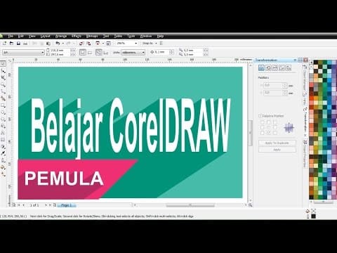 Detail Belajar Desain Corel Draw X7 Nomer 46