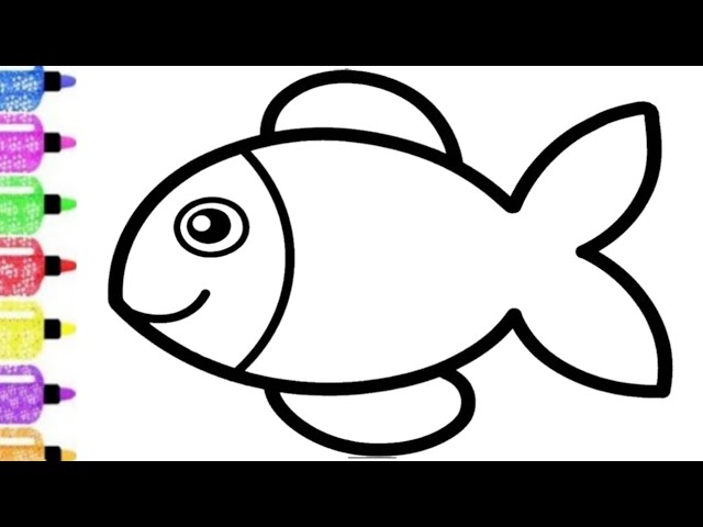 Belajar Gambar Ikan - KibrisPDR