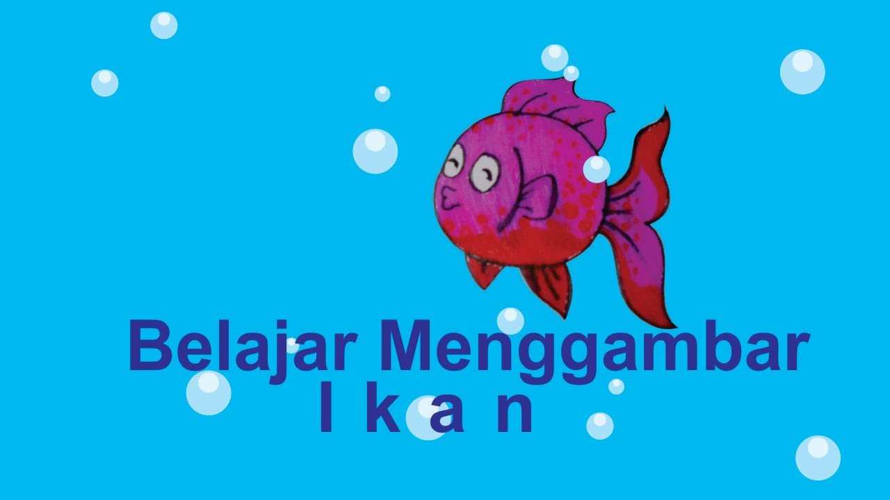 Detail Belajar Gambar Ikan Nomer 29