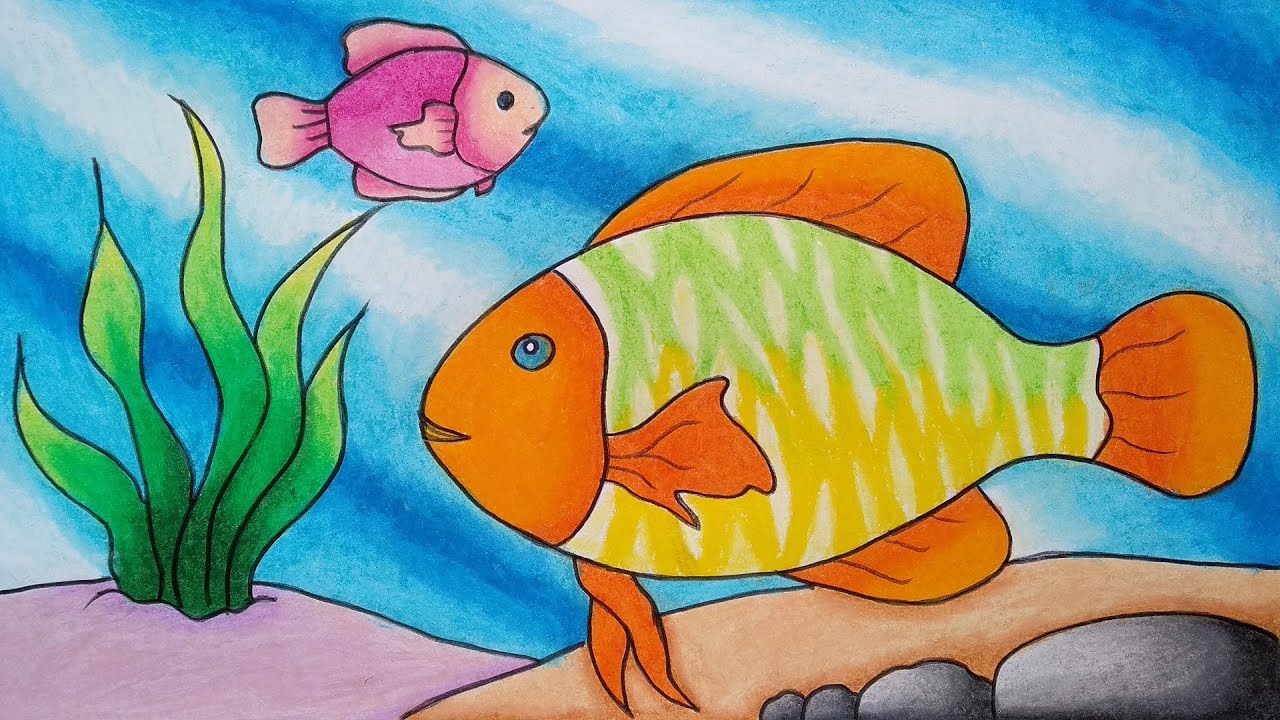 Detail Belajar Gambar Ikan Nomer 4