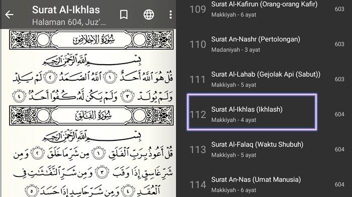 Detail Belajar Ikhlas Seperti Surat Al Ikhlas Nomer 19