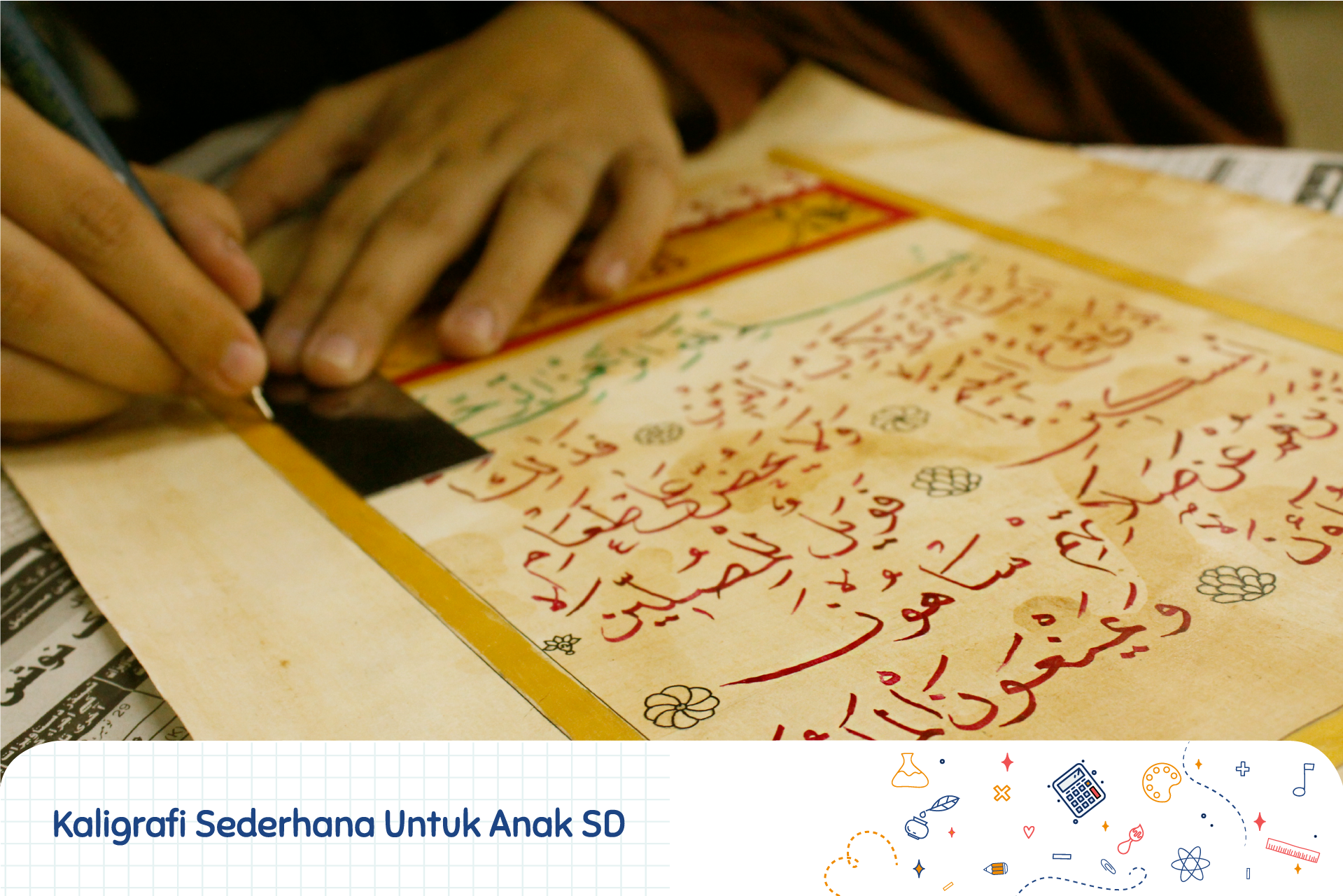 Detail Belajar Kaligrafi Sederhana Nomer 8