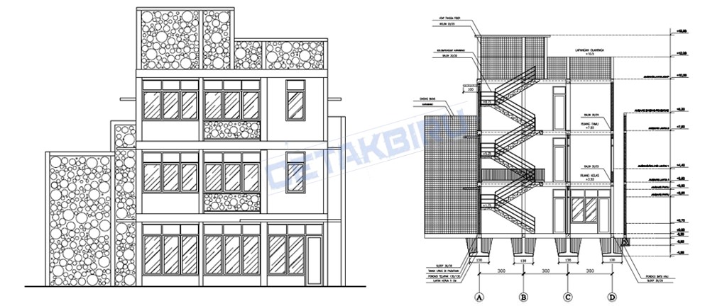 Detail Belajar Membuat Gambar Perencanaan Bangunan Nomer 10