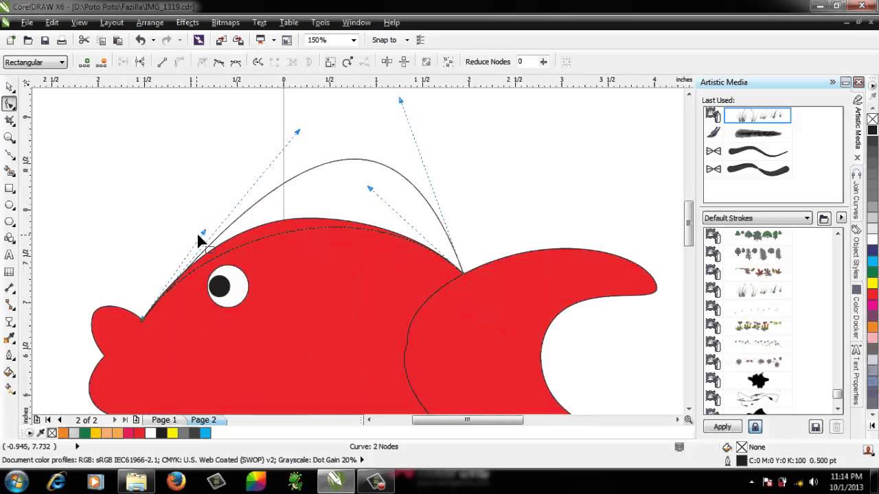 Detail Belajar Menggambar Dengan Corel Draw Nomer 9