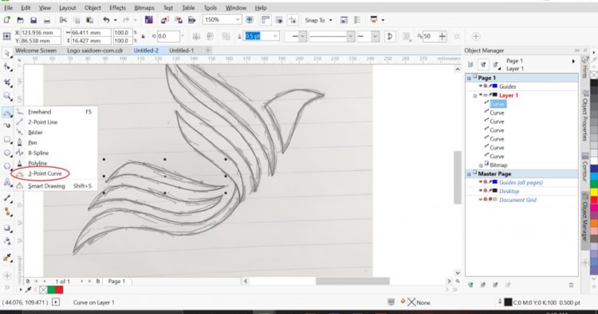 Detail Belajar Menggambar Dengan Corel Draw Nomer 17