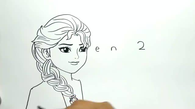 Detail Belajar Menggambar Frozen Nomer 8