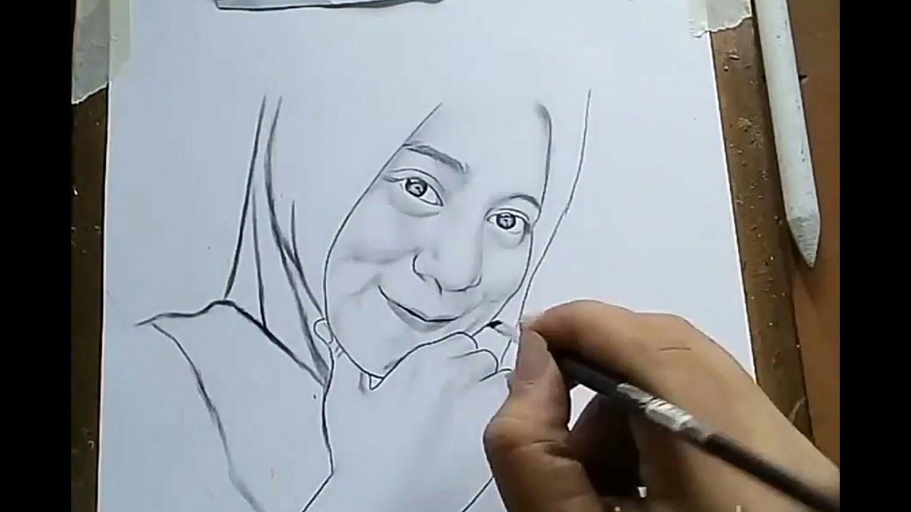 Detail Belajar Menggambar Sketsa Wajah Nomer 26