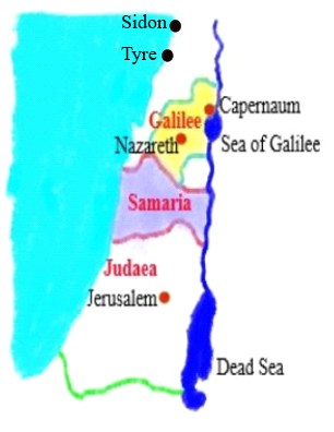 Detail Capernaum Map Nomer 7