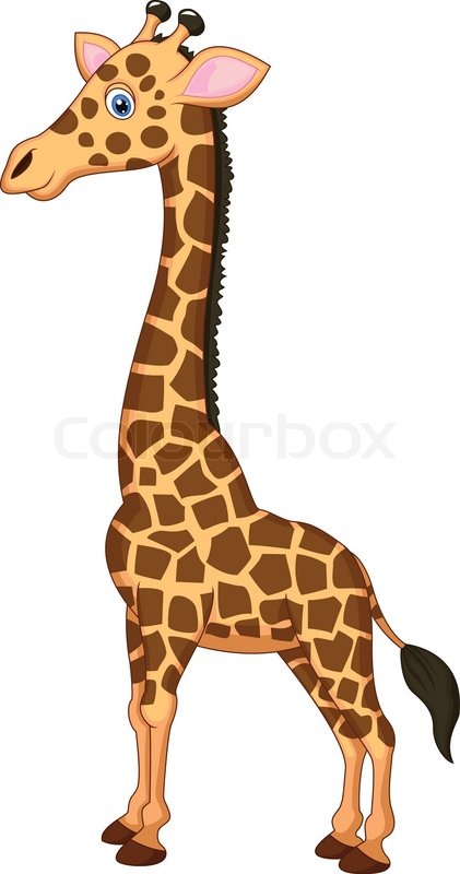 Detail Giraffe Gezeichnet Nomer 4