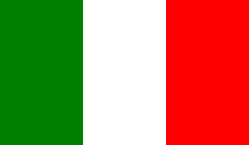 Italienische Nationalflagge - KibrisPDR