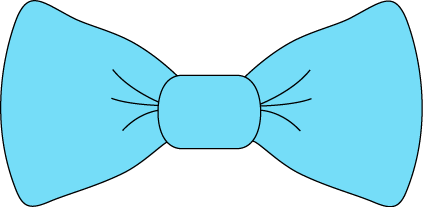 Detail Light Teal Bow Tie Nomer 3