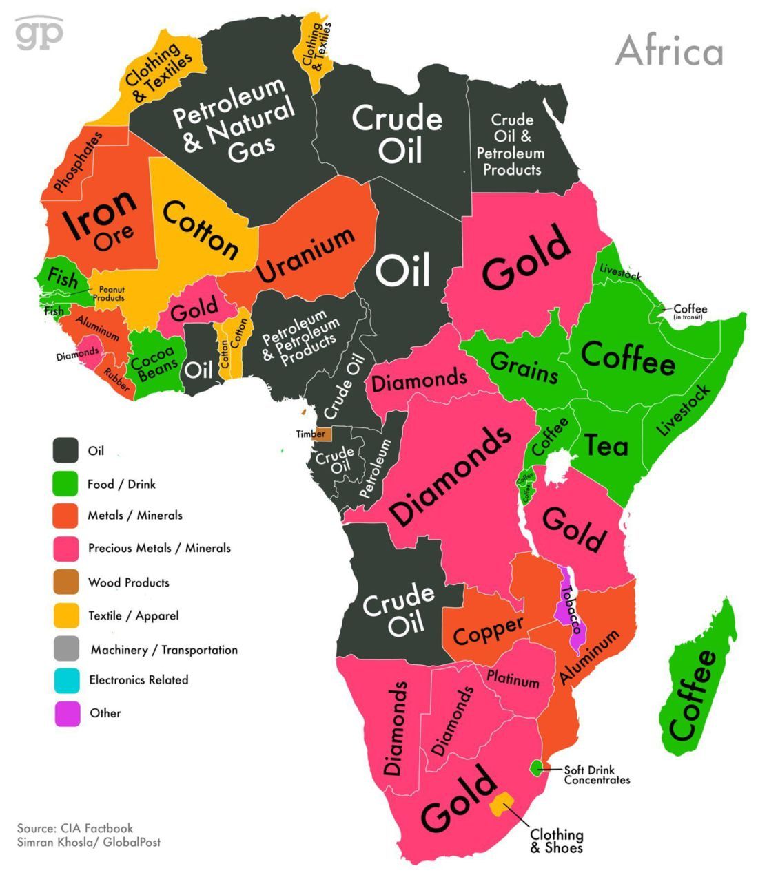 Detail Mapa De Africa Nomer 10