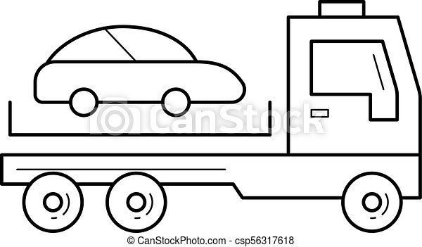 Detail Abschleppwagen Zeichnung Nomer 5