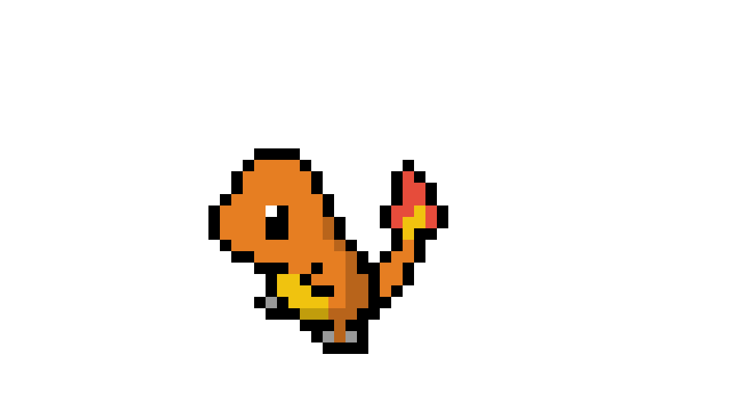 Detail Charmander Sprite Nomer 23