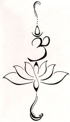 Detail Filigrane Lotusblume Tattoos Nomer 10