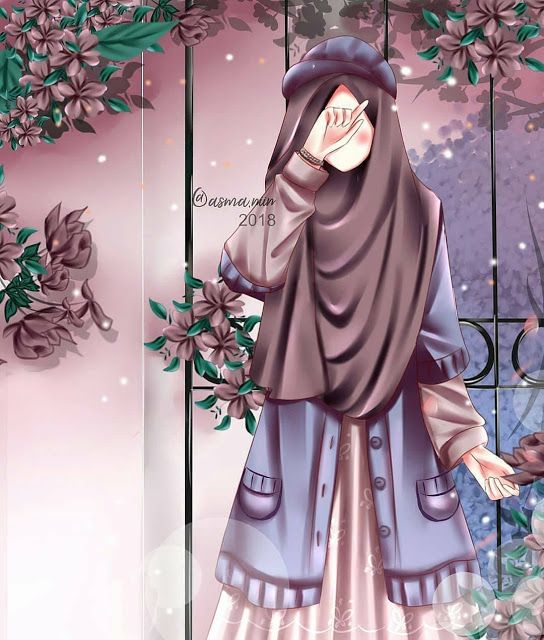 Detail Foto Kartun Hijab Keren Nomer 5