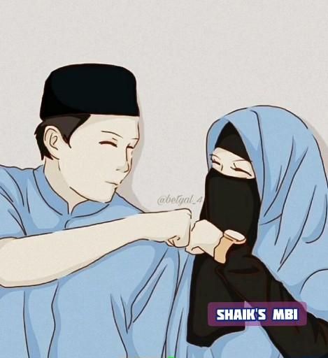 Detail Foto Kartun Islami Romantis Nomer 19