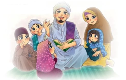 Detail Foto Kartun Keluarga Muslimah Nomer 37