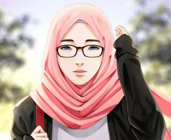 Detail Foto Kartun Wanita Berhijab Keren Nomer 25