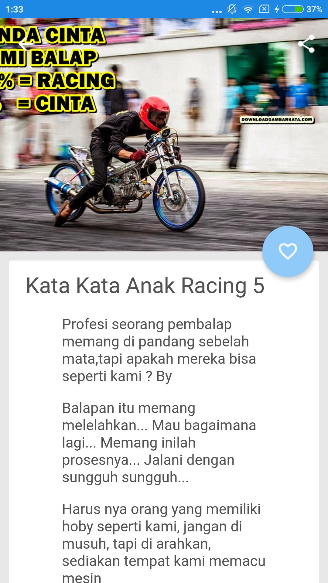 Detail Foto Kata Kata Racing Nomer 45