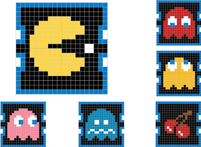 Detail Pacman Perler Nomer 3