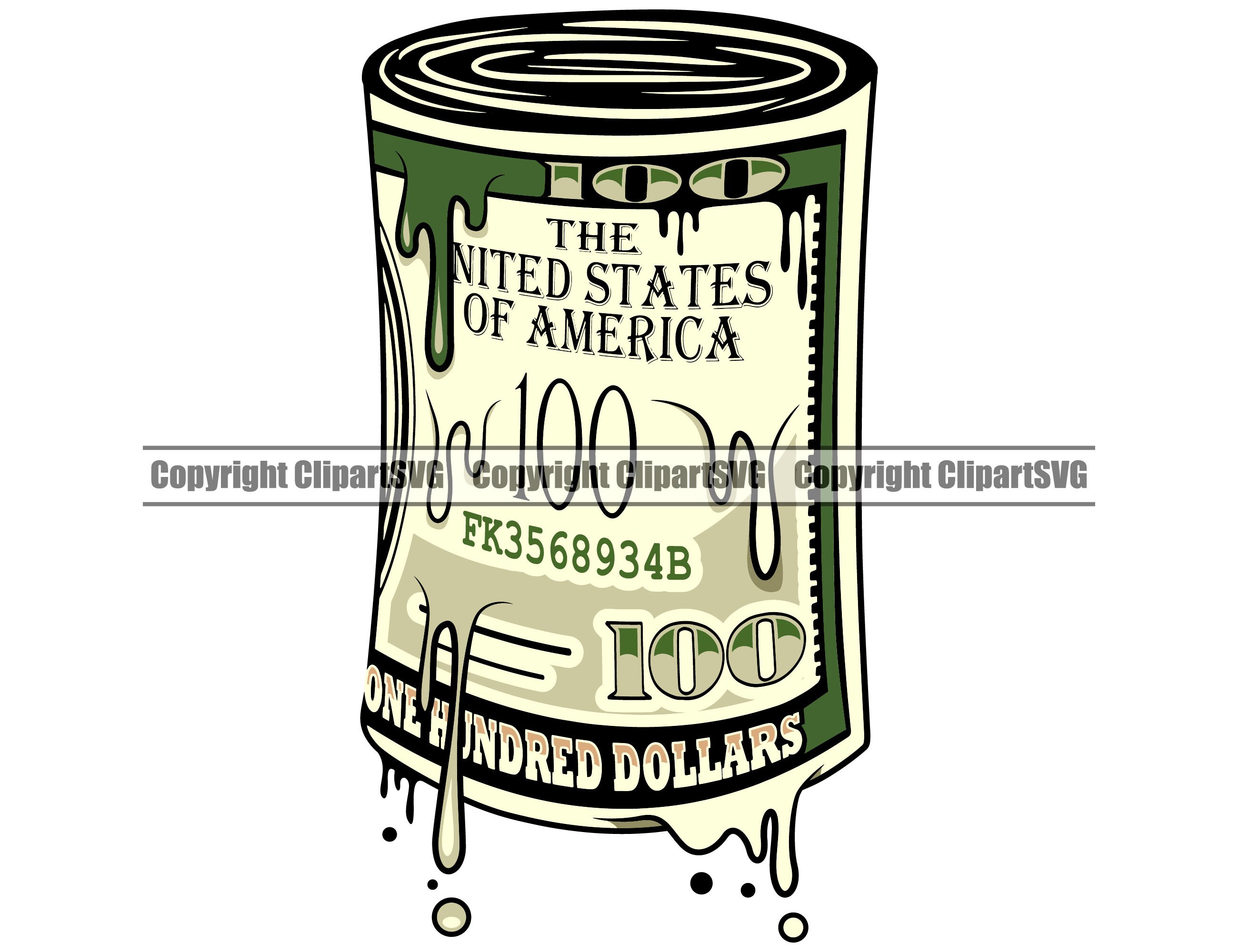 Detail 100 Dollar Note Nomer 8